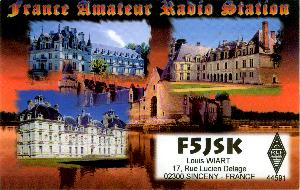 La carte QSL de 