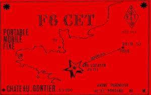 La carte QSL de 