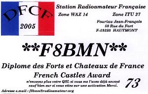 La carte QSL de 