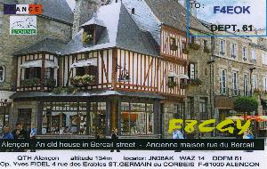 La carte QSL de 