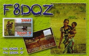 La carte QSL de 